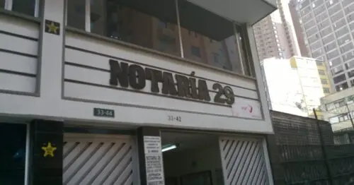 NOTARIA 29  CARRERA 13 NOTARIA 29  CARRERA 13